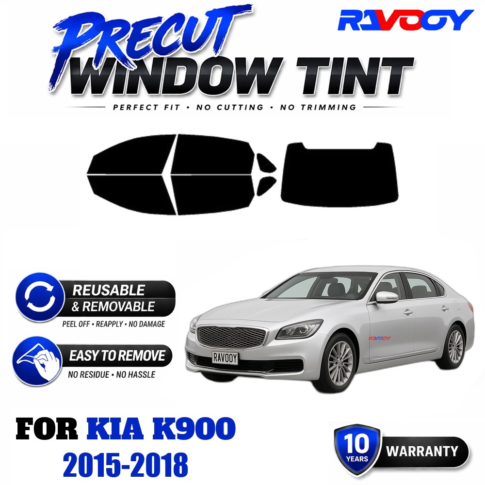 Air Bubble Remover - RAVOOY Precut Window Tint, Reusable Removable
