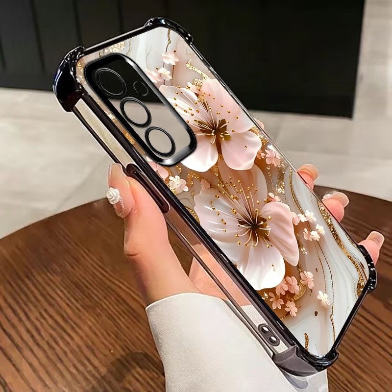 Electroplated Flower Clear Pho - Samsung Galaxy S25 评论和价格