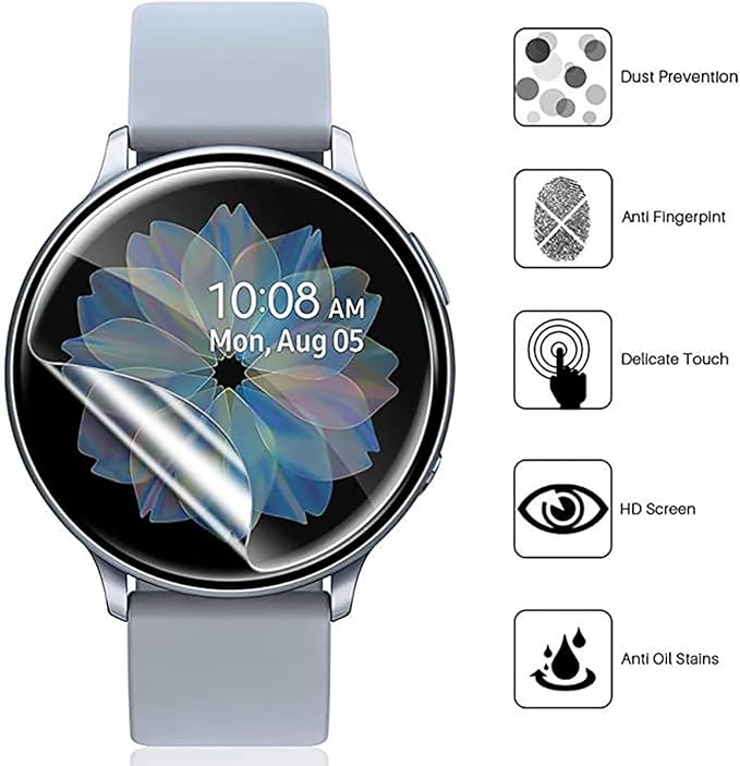 1-5Pcs 41mm/46mm Protective Hy - Smartwatch Screen Film 评论和价格