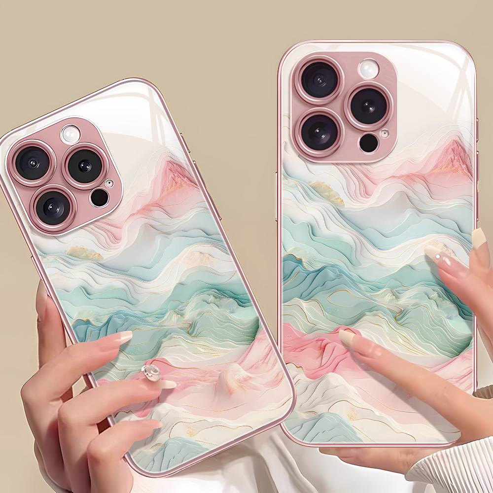 Tempered Glass Phone Case For  - Samsung Galaxy A55 评论和价格