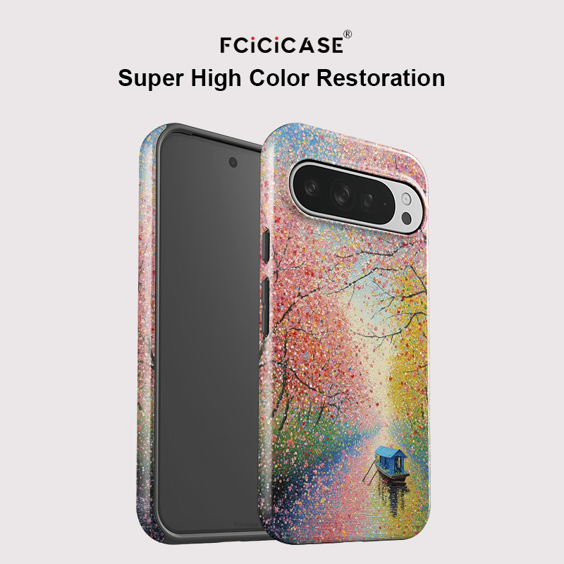 Fcicicase Colorful Tree Boat P - Google Pixel 9 Pro 评论和价格