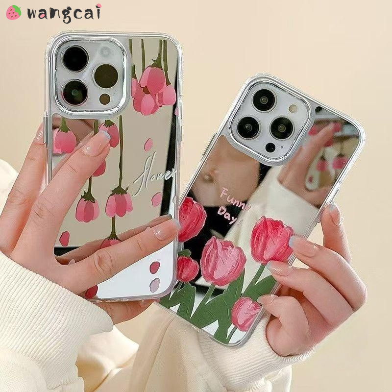 Tulips Plating Mirror Phone Ca - Realme Gt 6 评论和价格