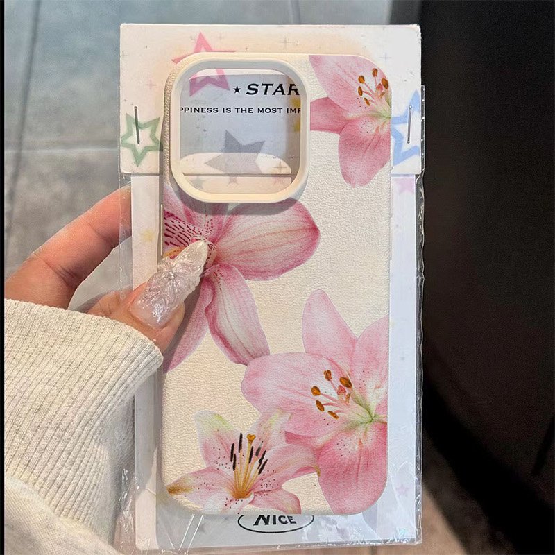 Pink Lily Lychee Texture Phone - Samsung Galaxy S25 评论和价格